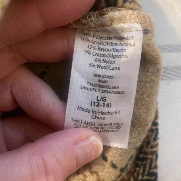 Time and tru women’s plaid shacket - Picture 5 of 7